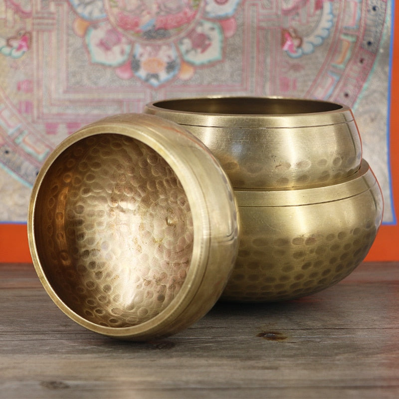 The Tibetan Buddhist Chanting Bowl - Handmade in Nepal - Vibes – Handmade Art from around the world – Beirut Lebanon 