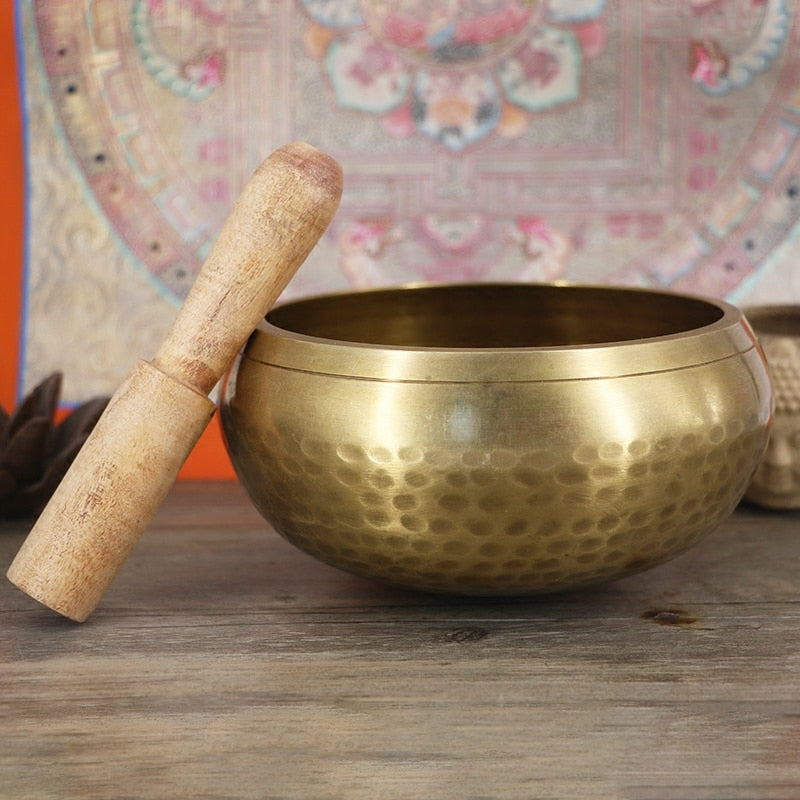 The Tibetan Buddhist Chanting Bowl - Handmade in Nepal - Vibes – Handmade Art from around the world – Beirut Lebanon 